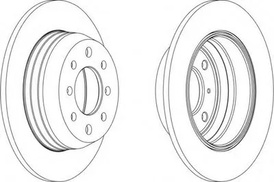 Тормозной диск PREMIER FERODO купить