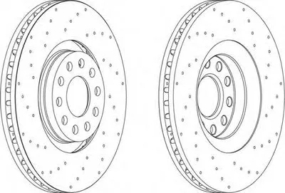 Тормозной диск PREMIER FERODO купить