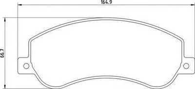 Комплект тормозных колодок, дисковый тормоз MAGNETI MARELLI купить