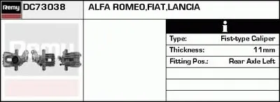 Тормозной суппорт Remanufactured REMY (Multiline) DELCO REMY купить