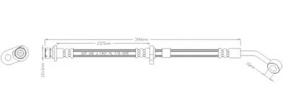 Тормозной шланг REMKAFLEX купить