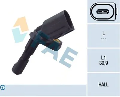 Датчик, частота вращения колеса FAE купить