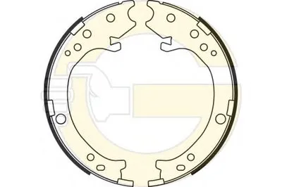 Комплект тормозных колодок, стояночная тормозная система GIRLING купить