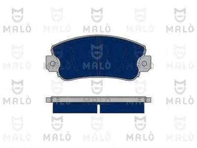 Комплект тормозных колодок, дисковый тормоз MALÒ купить