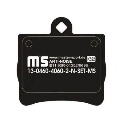 Комплект тормозных колодок, дисковый тормоз Anti-Noise MASTER-SPORT купить