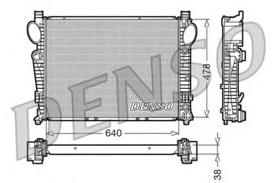 Радиатор, охлаждение двигателя NPS купить
