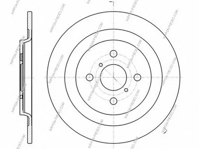 Тормозной диск NPS купить