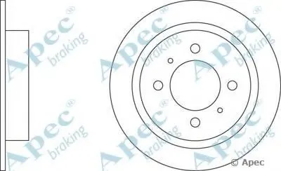 Тормозной диск APEC braking купить