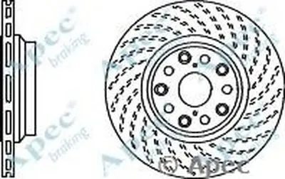 Тормозной диск APEC braking купить