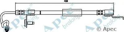 Тормозной шланг APEC braking купить