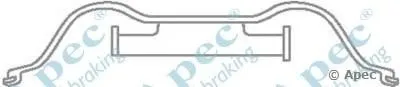Комплектующие, тормозные колодки APEC braking купить