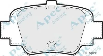 Комплект тормозных колодок, дисковый тормоз APEC braking купить