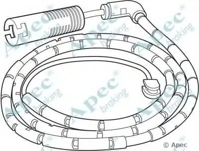 Указатель износа, накладка тормозной колодки APEC braking купить
