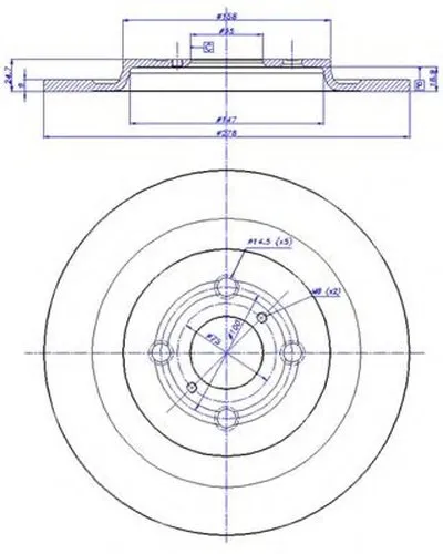 Тормозной диск CAR купить