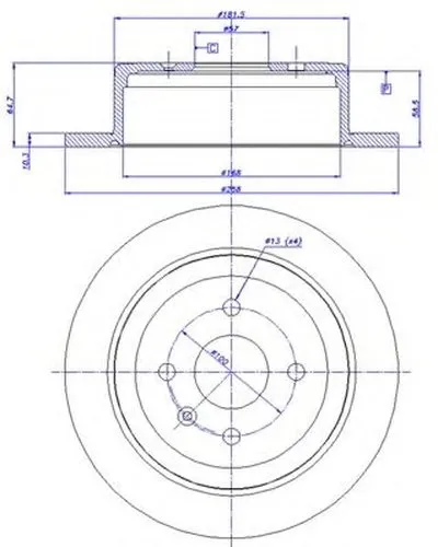 Тормозной диск CAR купить