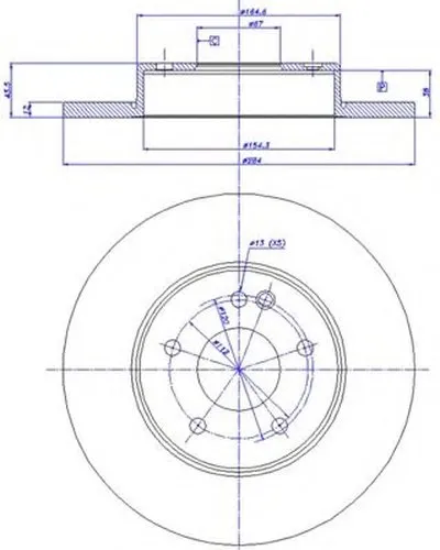 Тормозной диск CAR купить