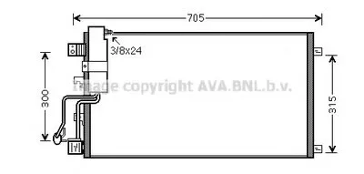 Конденсатор, кондиционер AVA QUALITY COOLING купить