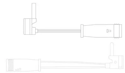 Сигнализатор, износ тормозных колодок KAWE купить
