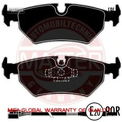 Комплект тормозных колодок, дисковый тормоз Anti-Noise MASTER-SPORT купить