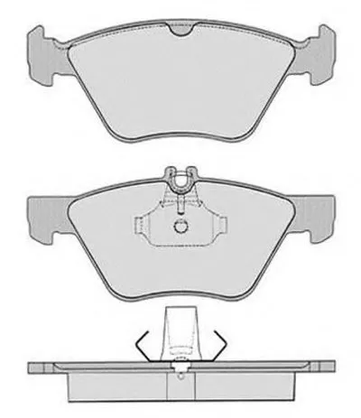 Комплект тормозных колодок, дисковый тормоз RAICAM купить