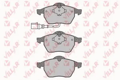 Комплект тормозных колодок, дисковый тормоз VILLAR купить