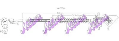 Тормозной шланг BROVEX-NELSON купить