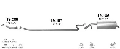 Система выпуска ОГ POLMO купить