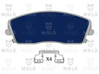 Комплект тормозных колодок, дисковый тормоз MALÒ купить