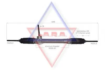 Рулевой механизм LA.R.A. купить