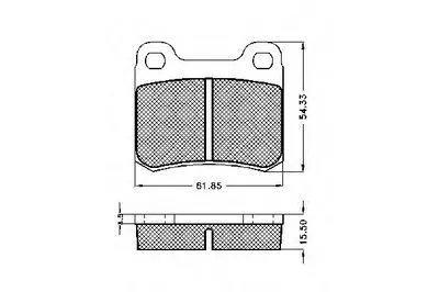 Комплект тормозных колодок, дисковый тормоз SPIDAN купить