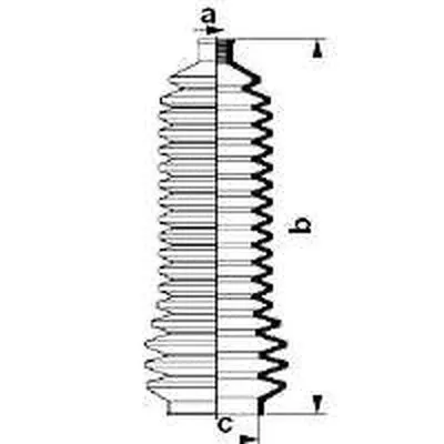 Пыльник, рулевое управление SPIDAN купить