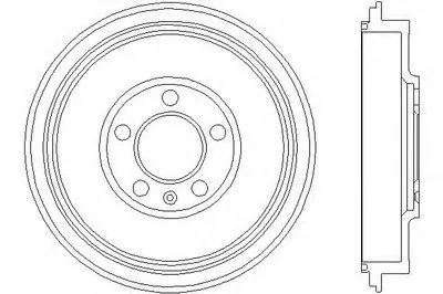 Тормозной барабан HELLA купить