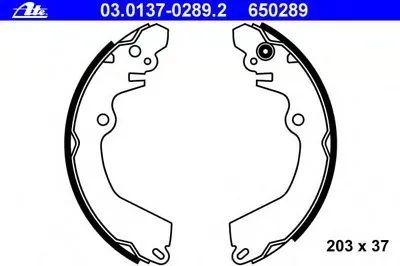 Комплект тормозных колодок ATE купить