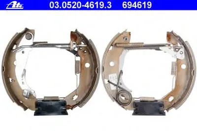 Комплект тормозных колодок Original ATE TopKit ATE купить