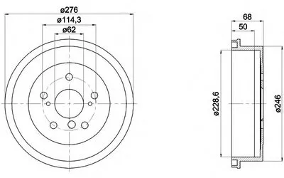 Тормозной барабан MINTEX купить