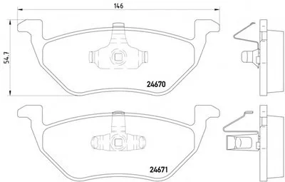 Комплект тормозных колодок, дисковый тормоз HELLA PAGID купить