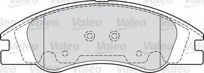 Комплект тормозных колодок, дисковый тормоз VALEO купить