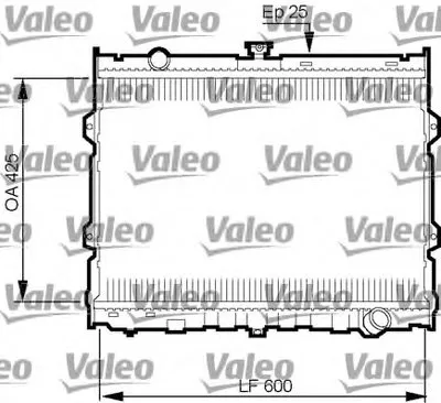 Радиатор, охлаждение двигателя VALEO купить