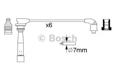 Комплект проводов зажигания