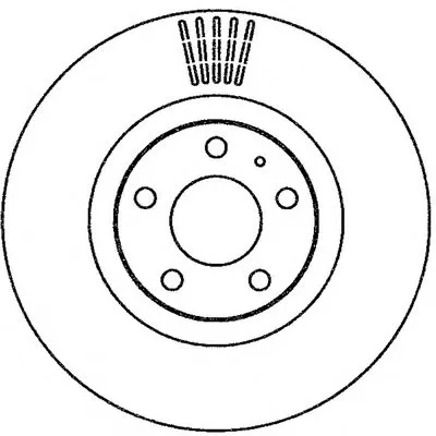 Тормозной диск JURID купить