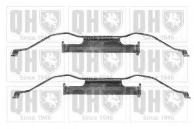 Комплектующие, колодки дискового тормоза QUINTON HAZELL купить