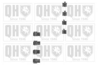Комплектующие, колодки дискового тормоза QUINTON HAZELL купить