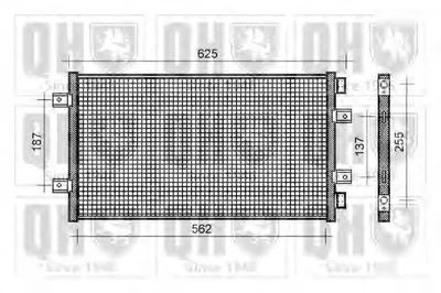 Конденсатор, кондиционер QUINTON HAZELL купить