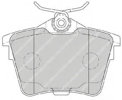 Комплект тормозных колодок, дисковый тормоз PREMIER FERODO купить