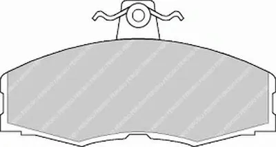 Комплект тормозных колодок, дисковый тормоз PREMIER FERODO купить