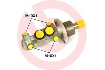 целиндер ручного тормоза BREMBO купить