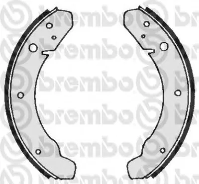Комплект тормозных колодок BREMBO купить