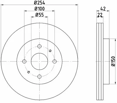 Тормозной диск MINTEX купить