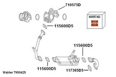 Рециркуляция ОГ WAHLER купить