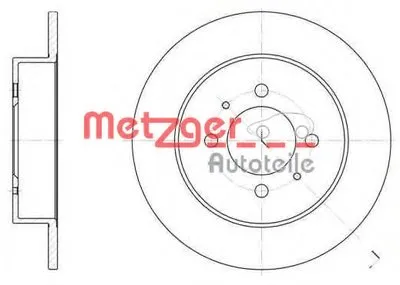 Тормозной диск REMSA METZGER купить